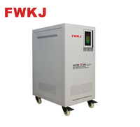 FWKJ Régulateur/Stabilisateur de tension automatique de type servo haute précision triphasé 60KVA SVC/TNS-60KVA avec écran LCD pour utilisation en centre de données