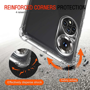 Funda Transparente para <span class=keywords><strong>Huawei</strong></span> <span class=keywords><strong>Nova</strong></span> 6 7 7i 8 <span class=keywords><strong>9</strong></span> 10 11 SE 11 Pro <span class=keywords><strong>Nova</strong></span> Y60 Y70 Plus Y90, Funda Protectora Gruesa Antigolpes y Suave - Product Image 2