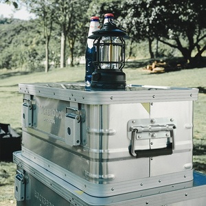 Hộp công cụ vali mùa xuân nạp lấy xử lý gấp bề mặt gắn ngực lõm xử lý cho hộp gỗ - Product Image 6