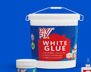 للبيع بالجملة من الشركات المصنعة أثاث أبيض غراء مائي لاصق ديكور منزلي يدوي عالي اللزوجة - Product Image 2