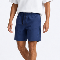Pantalones Cortos Deportivos para Hombre, Talla Grande, Ligeros, Transpirables, Tela Premium, con Cierre Lateral, Logotipo Personalizado OEM, Corte Holgado, Secado Rápido