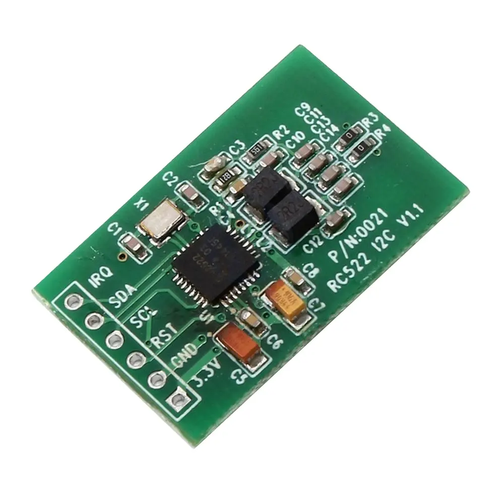 RC522 RFID Sensor Module Card Reader Writer Module I2C IIC Interface IC Card RF Sensor Module Ultra-Small RC522 13.56MHz IC