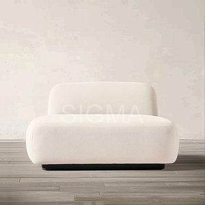Ensemble modulaire confortable en tissu doux et éponge, design moderne, nouvelle arrivée, mobilier de salon pour appartement et centre commercial - Product Image 2