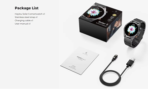 Für Solar 5 Smartwatch 1,58 Zoll AMOLED-Display 60Hz hohe Bildwiederholrate BT-Anrufe IP68 wasserdicht Touchscreen iOS Kompass 4G - Product Image 5