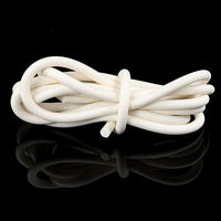 Joint en caoutchouc de silicone solide, tiges rondes d'étanchéité, tube rond, tige, tube, 1 à 25 mm, pour bande d'étanchéité de briquet, fil et câble