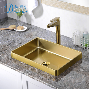 Usine Offre Spéciale Unique Bol Or Douche Salle De Bain Anti-Colmatage <span class=keywords><strong>Lavabo</strong></span> À Main - Product Image 4