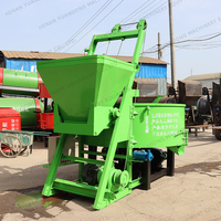Pompe à eau industrielle, malaxeur à ciment réfractaire coulable, machine à mélanger le béton humide ou sec avec trémie élévatrice