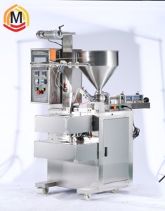 Machine de remplissage et de scellage de pâte numérique entièrement automatique pour cosmétiques, crème alimentaire, cigarettes, produits chimiques, vêtements dans des sacs en papier - Product Image 3