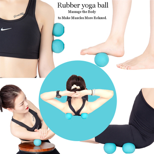 Hot bán giảm cơ bắp đau nhức cao su rắn massage bóng biểu tượng tùy chỉnh massage chân bóng dành cho người lớn Yoga massage bóng - Product Image 2