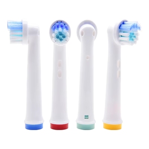 Good Quality EB22-X Round <b>Toothbrush</b> <b>Head</b> with Nylon Bristles for Household Hotel Use Removable 4-Piece Pack - Product Image 4