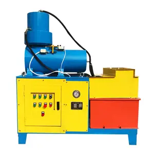 Hot selling Double Cylinder rebar upset cold forging machine price