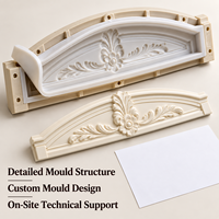 Moulure de fenêtre en résine Tietuo + noyau en silicone PU C291-G5, nettoyage facile, fabricant de Foshan, dessin OEM accepté