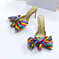Sexy Vrouwen Bow Pumps Schoenen Dames Jurk Naaldhak Puntschoen Vrouwen Hoge Hakken