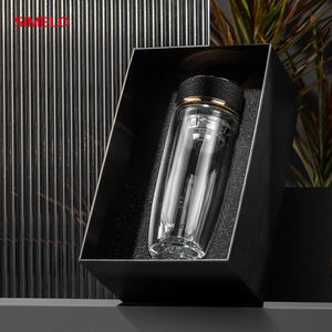 SIMELO 270ML <span class=keywords><strong>affari</strong></span> <span class=keywords><strong>di</strong></span> tè separazione doppio strato termostabilità in vetro tazza per fare il tè tazza con filtro per il tè - Product Image 5