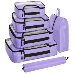 Muestra gratuita de los imprescindibles para viajes: Cubos organizadores de ropa (6 unidades) para equipaje de mano. - Product Image 5