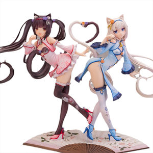 <span class=keywords><strong>NEKOPARA</strong></span> fille en vinyle PVC ABS personnalisé d'usine OEM personnage de jeu japonais dessin animé figurines collection jouets en plastique - Product Image 3