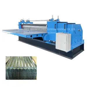 Máquina de fabricación de tejas de hoja galvanizada corrugada tipo barril personalizada de fábrica