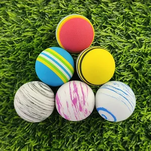 Pelotas de Golf de Espuma EVA al por Mayor, Novedad, Pelotas de Práctica de Esponja para Interiores, Ayuda de Entrenamiento, Amarillas/Rojas/Azules, para Tenis - Product Image 3