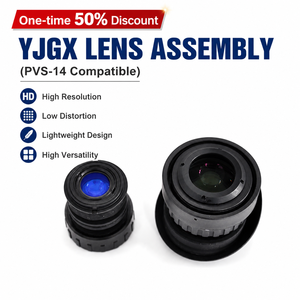 Gruppo Lenti Obiettivo per Visione Notturna Compatibile con YJGX PVS-14, Alta Risoluzione, Bassa Distorsione, Lente Ottica Leggera per NVG - Product Image 1