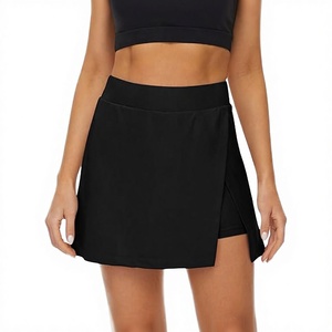 Women Tennis Skirt High Waist Sports Skirt Gym Fitness Running Skirt <b>Shorts</b> - Product Image 4