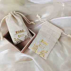 Bolsa de Algodón con Cordón para Accesorios para el Cabello Personalizada PERFECTUSM, Logotipo Impreso en Serigrafía, Ecológica, Segura, Guangdong - Product Image 5