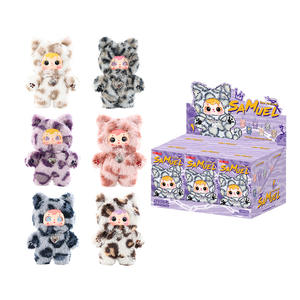 The Cool Moment of the Cats Mystery Plush Toy Blind Box Adorable llavero de peluche coleccionable para regalo de cumpleaños - Product Image 2