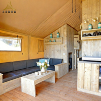 Tente de luxe, tente de luxe, Lodge écologique, Glamping, Safari