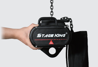Mini palan audio, mini palan pour poteau lumineux, grue portable à une main, taille compacte avec une puissante capacité de levage