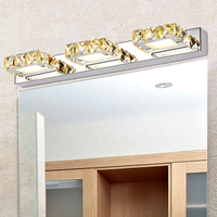 JYLIGHTING Hôtels Personnaliser la salle de bain Salle de toilette Hôtel Miroir en cristal LED de haute qualité Lampe