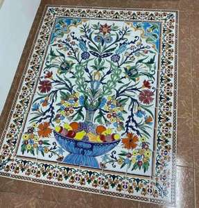 Murales de Azulejos Personalizados Hechos a Mano, 1210 mm x 1510 mm, Azulejos de Arte, Cerámica Hecha a Mano, Arte Cerámico, Mosaico para Hoteles, Jardines Exteriores, Arte <span class=keywords><strong>Mural</strong></span> - Product Image 2