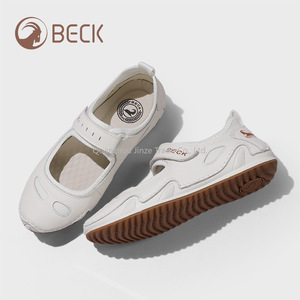 Zapatos planos de cuero deportivos transpirables y cómodos para mujer Ram Single Shoes, modelo Mary <span class=keywords><strong>Jane</strong></span>, novedad 2026, que no cansan los pies. - Product Image 3