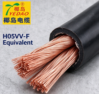 Câble RVV H05VV-F équivalent 300/500V 2-24 conducteurs 1-16mm² en cuivre pur, câble d'alimentation flexible en PVC pour le câblage des appareils ménagers