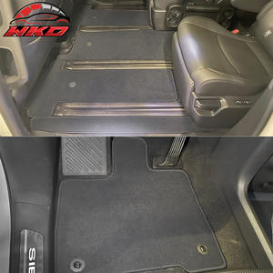 Alfombrillas para Toyota Sienna 7 pasajeros 21-26, alfombras antideslizantes delanteras y traseras grises para coche, 9 piezas - Product Image 3