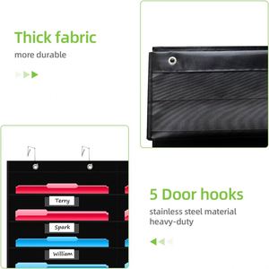 Organizador de Archivos Colgante de Pared con 36 Bolsillos, para Aula y Oficina, Organiza tus Tareas y Archivos - Product Image 5