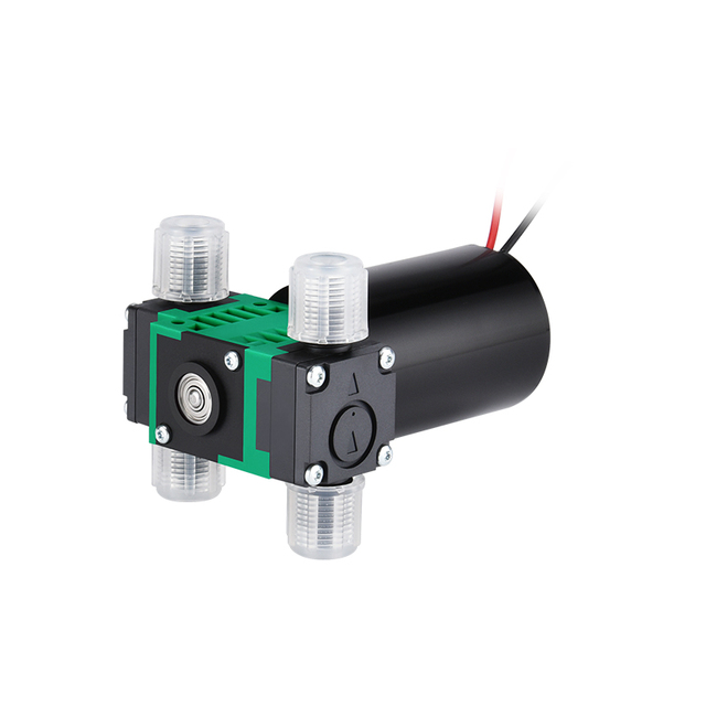 PENGPU Mini Water Pump 600mLPM Double Head High-Pressure Cleaning Self-Priming Low Pulsation Electric Brushless Diaphragm Pump
