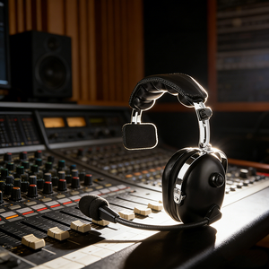 Casque professionnel pour cinéastes avec réduction passive du bruit et prise en charge de la communication <span class=keywords><strong>radio</strong></span>. - Product Image 2
