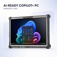 Nueva Tablet PC Getac F120 de 12.2 Pulgadas Totalmente Resistente, Procesador Intel Core Ultra AI, Windows 11 Pro, 1200 Nits, IP66 para Servicio de Campo