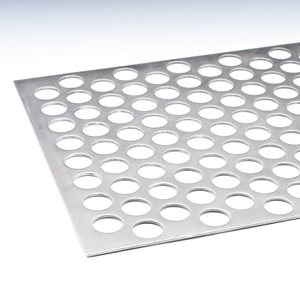Façade métallique perforée ventilée en maille 316L personnalisable, pliage industriel par soudage pour écran décoratif architectural - Product Image 1
