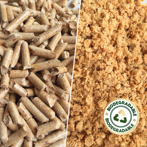 Nhà Máy Giá Thấp Bán Buôn 99% Tự Nhiên Bụi Miễn Phí Và Thấp Theo Dõi Thông Gỗ Pallet Mèo Cát Gỗ Phụ Cho Vật Nuôi Nhà Vệ Sinh - Product Image 2