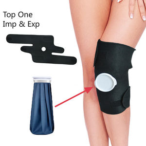 Top One haute qualité réutilisable néoprène genouillère soulagement de la douleur sport genou sac de glace coussinets portable blessure Wrap avec sac de glace - Product Image 1