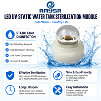 Module de purification d'eau LED UVC à puce Pogo mobile, lentille en verre de quartz, télécommande, germicide instantané, pour bureau