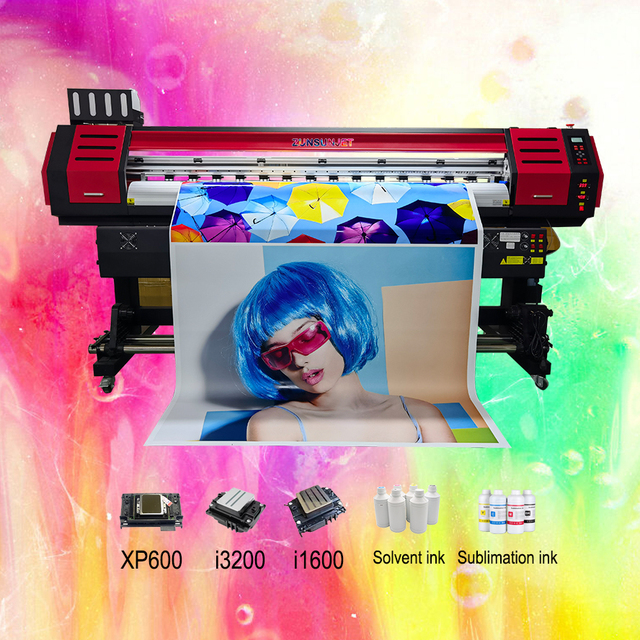Best Digital 6ft 6 Feet Xp600 Color Large Format Photo Uv Inkjet Eco Solvent Printer for Sale