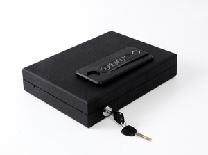 Easy Access Top Open Safe <b>Box</b> Fingerprint Locker Portable Safe <b>Box</b> - Product Image 3