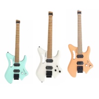 Gitar Elektrik Tanpa Kepala 6 Senar ROCK&R TIERCEL – MOQ 1 buah, Logo & Warna Kustom (Dikenakan Biaya Tambahan)