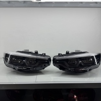 Pour BMW Série 4 F32 F36 (2014-2020) – Bloc optique M4 F82 avec feux de jour LED jaune-blanc et clignotants