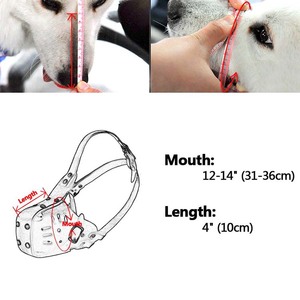 Nuevo Diseño de Protector Bucal para Perros, Bozal Ajustable para Mascotas, Anti-Ladridos y Anti-Mordidas - Product Image 5