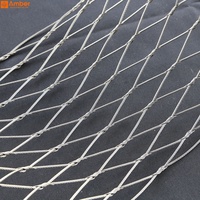 Filet de protection flexible en treillis métallique tressé à la main en acier inoxydable X-Tend pour volières et enclos de sécurité pour animaux