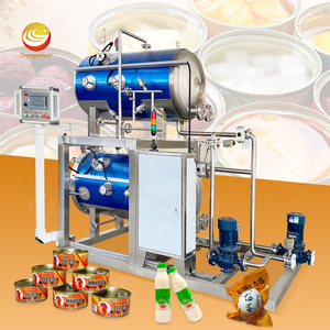 Máquina de Esterilización por Autoclave para Alimentos Enlatados ORME, Vapor de Alta Presión, Pulverizador de Agua, Retorta Piloto para Frascos - Product Image 1