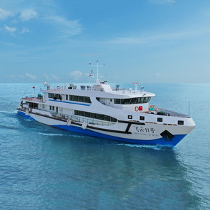 Nave da traghetto monoscafo da 230 passeggeri progettata su misura nave da scafo in acciaio per la navigazione costiera per la crociera marina - Product Image 2