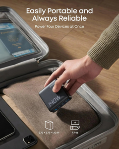 <span class=keywords><strong>Chargeur</strong></span> pour ordinateur portable Anker A2697 140W, <span class=keywords><strong>chargeur</strong></span> rapide USB C <span class=keywords><strong>4</strong></span> ports GaN, adaptateur secteur fin pliable, <span class=keywords><strong>chargeur</strong></span> mural USB pour la maison et le bureau - Product Image 3